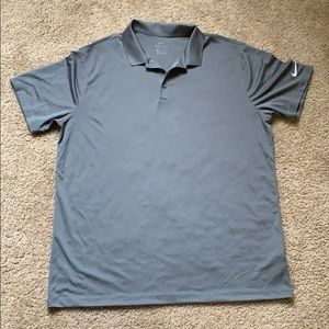 Men’s Nike Dri-Fit Gray Polo